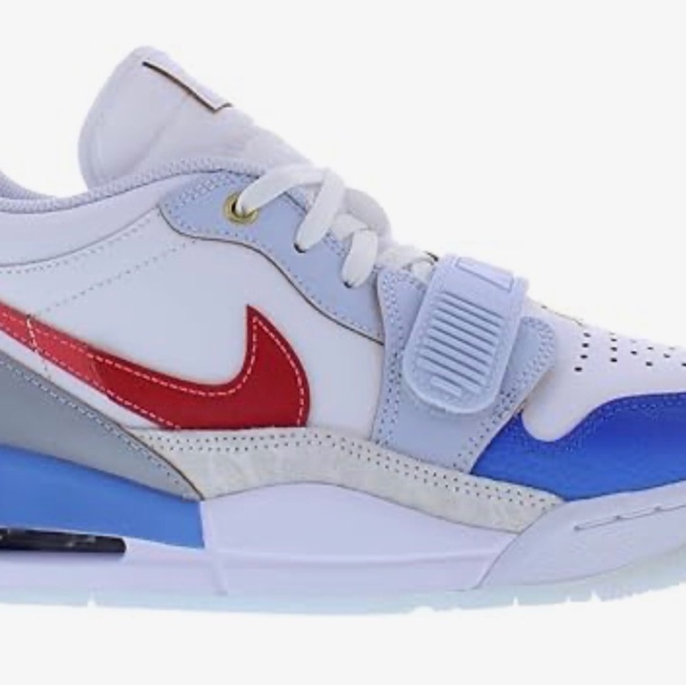 Jordan Men's Air Legacy 312 Low White/University Red-White (FN8902 161) -Size 12